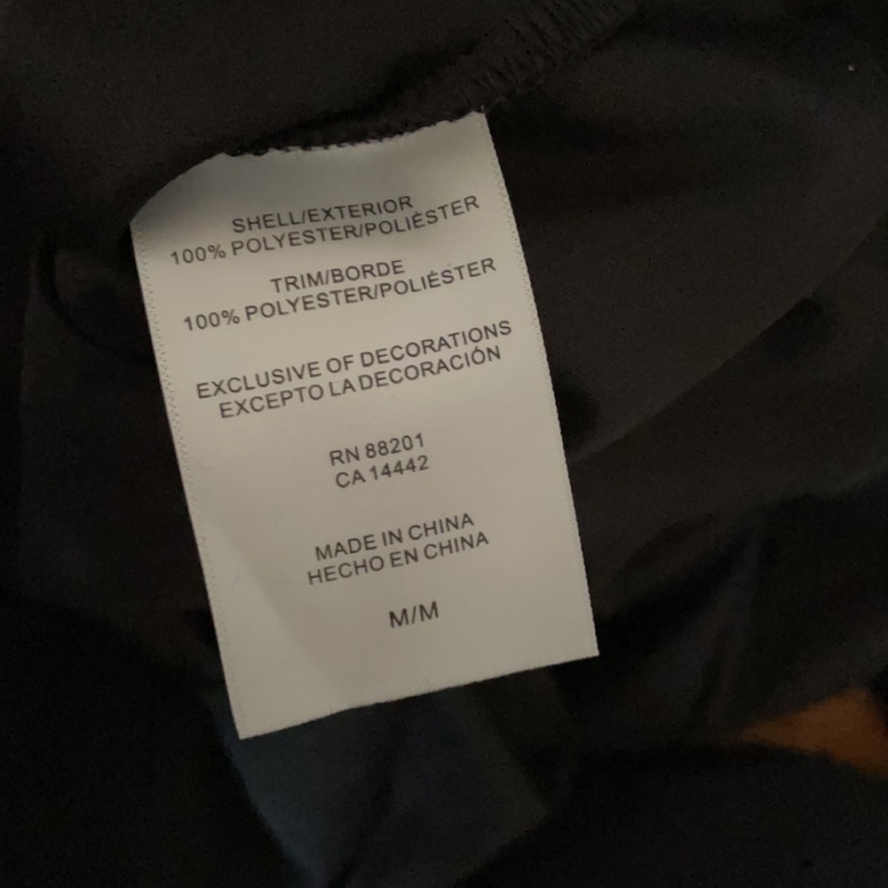 Men’s Spring Jacket Black Medium - image 6